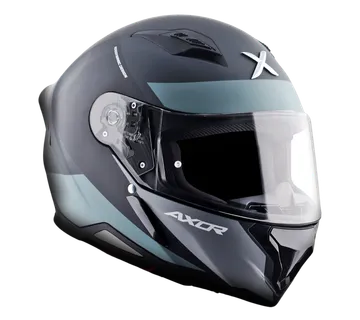 Kaciga AXOR HUNTER TURBO mat crno/siva - cover