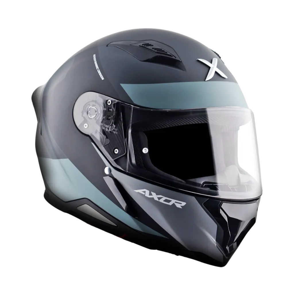 Kaciga AXOR HUNTER TURBO mat crno/siva - cover