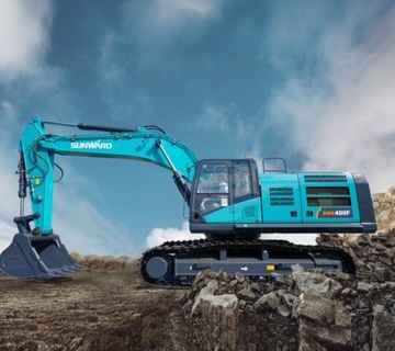 ROVOKOPAČ SUNWARD SWE400F 40,00t, BAGER - cover
