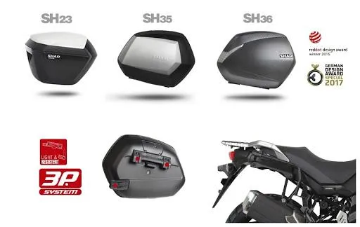 SHAD bočni koferi - cover