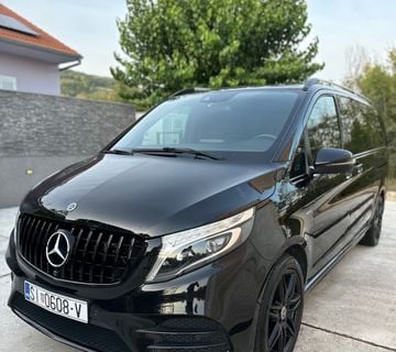 V250d Lang, AMG black line, 360K, Burmester, PDC, NAVI, s PDV, zamjena - cover