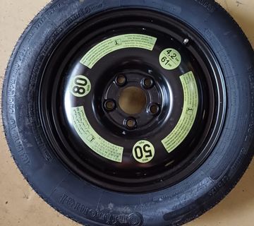 Rezervni kotač za Mercedes 16'' rupe 5x112, 1 kom.Tanka izvedba - cover