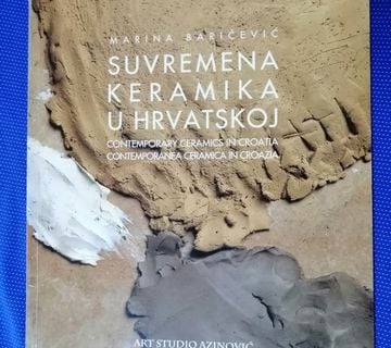 Marina Baričević – Suvremena keramika u Hrvatskoj - cover