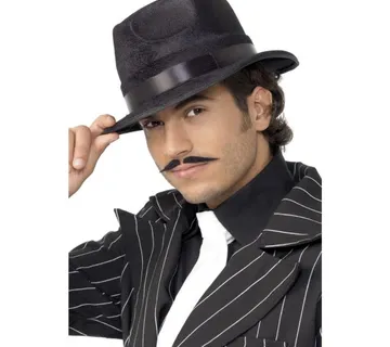 Gangsterski šešir crni - cover