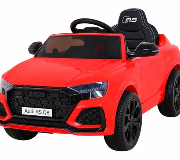 Licencirani auto na akumulator Audi RS Q8 - crveni - cover
