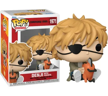 Funko POP Chainsaw Man Denji w/ Pochita 9cm - cover
