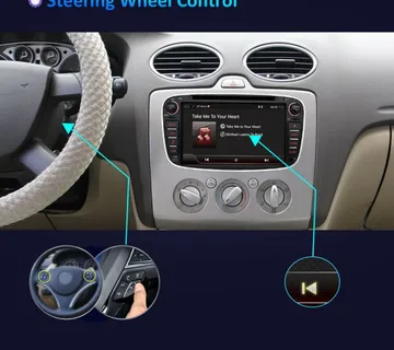 Ford Focus 2008 - 2011 NAVIGACIJA ORIGINAL 2din radio - cover