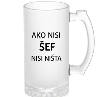 Krigla ako nisi šef - cover