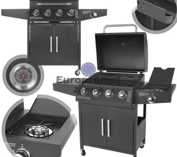 Plinski roštilj sa 4+1 plamenika!! Top cijena!!! - cover