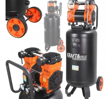 Vertikalni bezuljni kompresor 100L, 3000W, 10 bar - cover