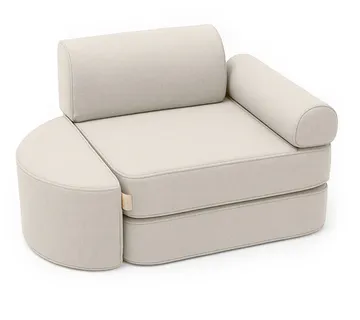 Mala modularna sofa za unutarnju/vanjsku upotrebu za djecu - bež - cover