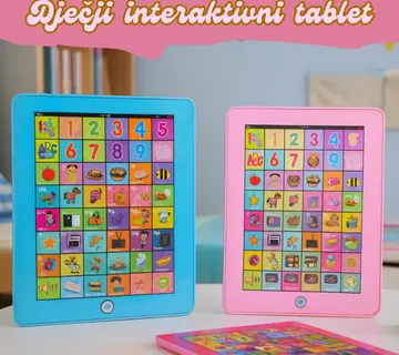 Edukativni dječji tablet – interaktivna igračka za učenje i zabavu - cover