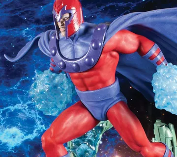 Diamond Select Marvel Gallery: Magneto (Comic) figura, 25 cm - cover