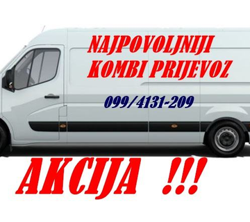  KOMBI PRIJEVOZ,DOSTAVA NAMJEŠTAJA I SELIDBE ZAGREB 099/4131209 - cover