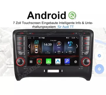 Audi TT ORIGINAL ANDROID 10.0 Multimedija PARKING KAMERA - cover