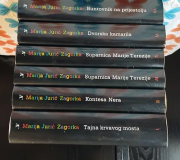 Marija Jurić Zagorka - 1,2,  4,5,6,7 - cover