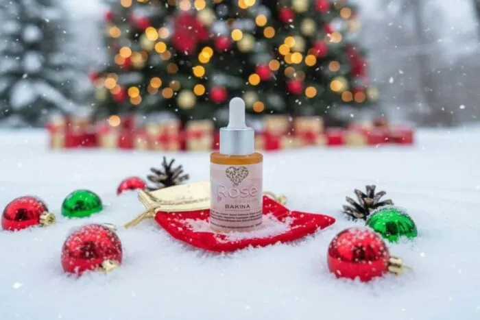 Božićni serum ruža - cover