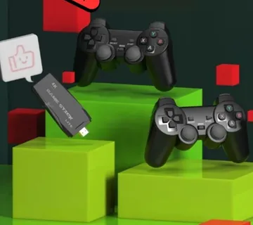 Prijenosna retro igraća konzola - cover