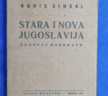 Boris Ziherl – Stara i nova Jugoslavija - cover