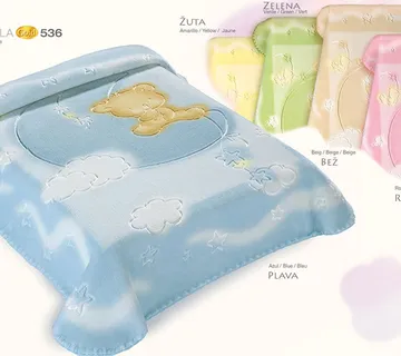 Deka perla Gold 536 80x110 cm ŽUTA - cover