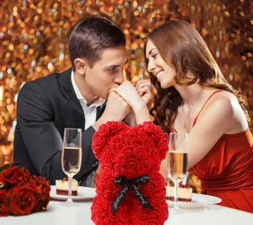 Romantični medvjedić od ruža – savršen poklon za posebne prilike - cover