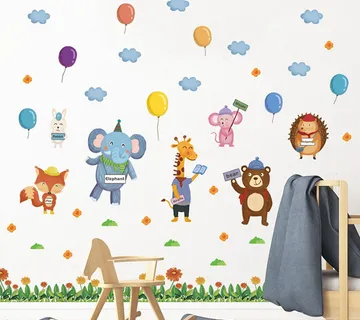 Zidna naljepnica Party at the ZOO - cover