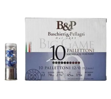 B&P BIG GAME lovna patrona 12/70 10P 12/0 - cover