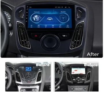 Original radio FORD FOCUS Android Multimedija - cover