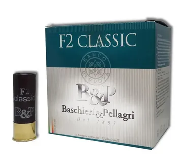 B&P F2 CLASSIC lovna patrona 16/70 3,9mm 29g - cover