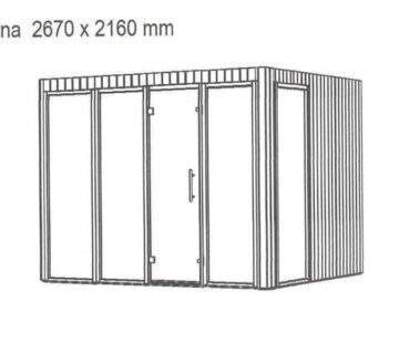 Finska Sauna 213×198 - cover