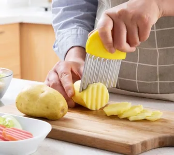 Specijalni nož za valovito rezanje voća i povrća - cover