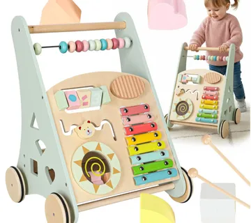 Drvena guralica – hodalica s abakusom - cover