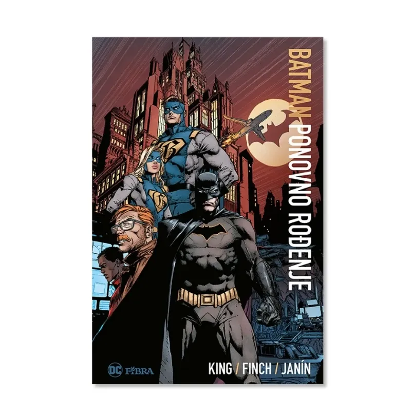 Batman: Ponovno rođenje - cover