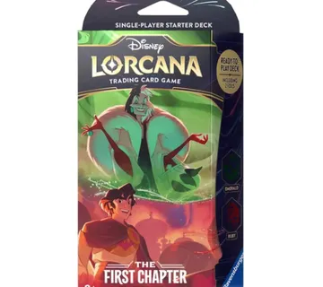 Disney Lorcana The First Chapter Cruella Devil & Aladdin Starter Deck - cover