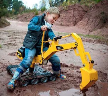 Rolly Toys bager Digger XL CAT - cover