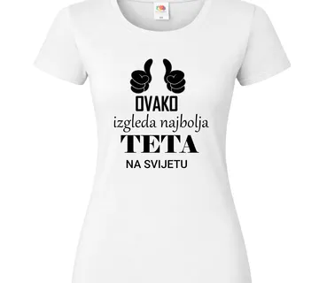 Majica za najbolju tetu - cover