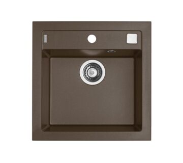 Sudoper Alveus Formic 20 granit 520x510 CHOCOLATE G03M - cover