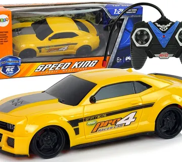 Auto na daljinsko upravljanje 1:24 Tinted - žuti - cover