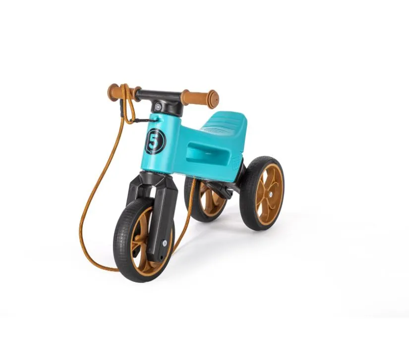 Funny Wheels tricikl Super Sport 2u1 tirkizni - cover