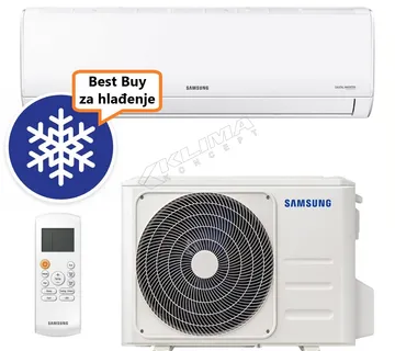 SAMSUNG KLIMA UREĐAJ AR09TXHQASINEU - cover