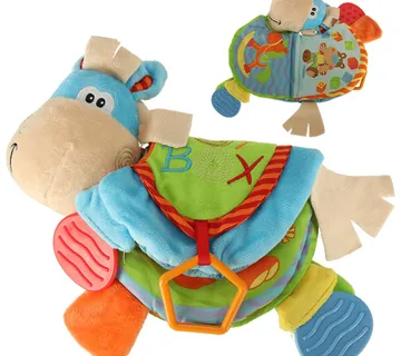 Senzorna knjiga magarac –zvečka i glodalica - cover