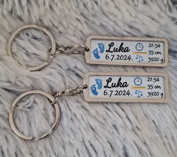 Privjesak za novorođenče - cover