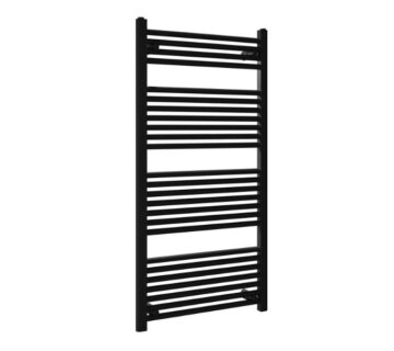 Radijator kupaonski ravni 1680x600/1483, mat crni Standard - cover