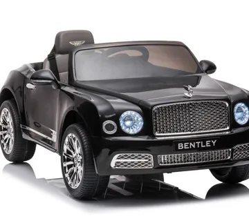Licencirani auto na akumulator Bentley Mulsanne - crni/lakirani - cover