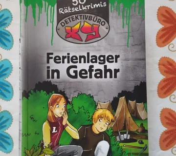 Detektivburo - Ferienlager in Gefahr - cover