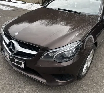 Mercedes E250 Bluetec kabrio - cover