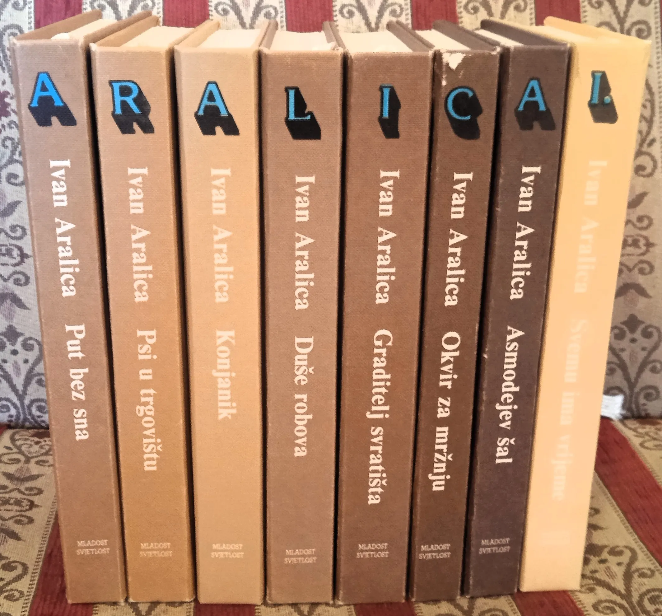SABRANA DJELA 1 - 8 Ivan Aralica KOMPLET - cover