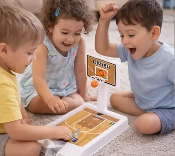 Mini košarkaška stolna igra s brojačem – zabavna i interaktivna - cover