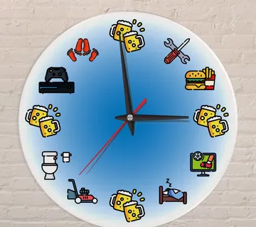 Muški zidni sat - cover