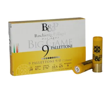 B&P lovna patrona 20/70 BIG GAME 7,4mm 9/0 - cover